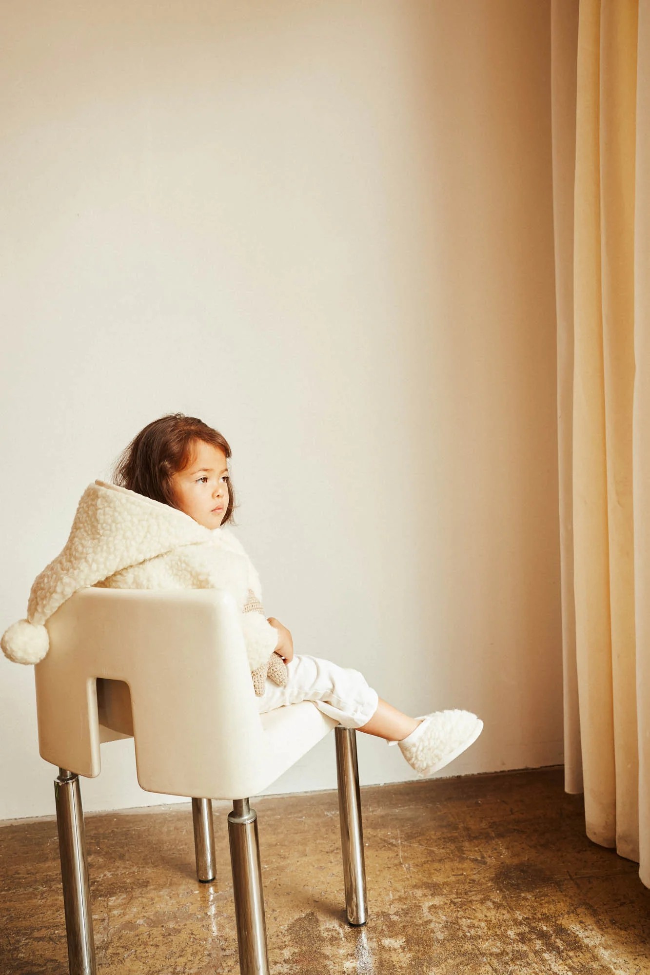 Куртка из мериноса - Milk Merino Snuggle Jacket