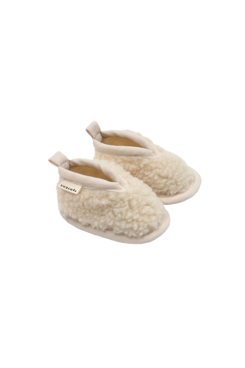 Тапочки для малыша (6-12 месяцев) / Milk Booties (Size M)