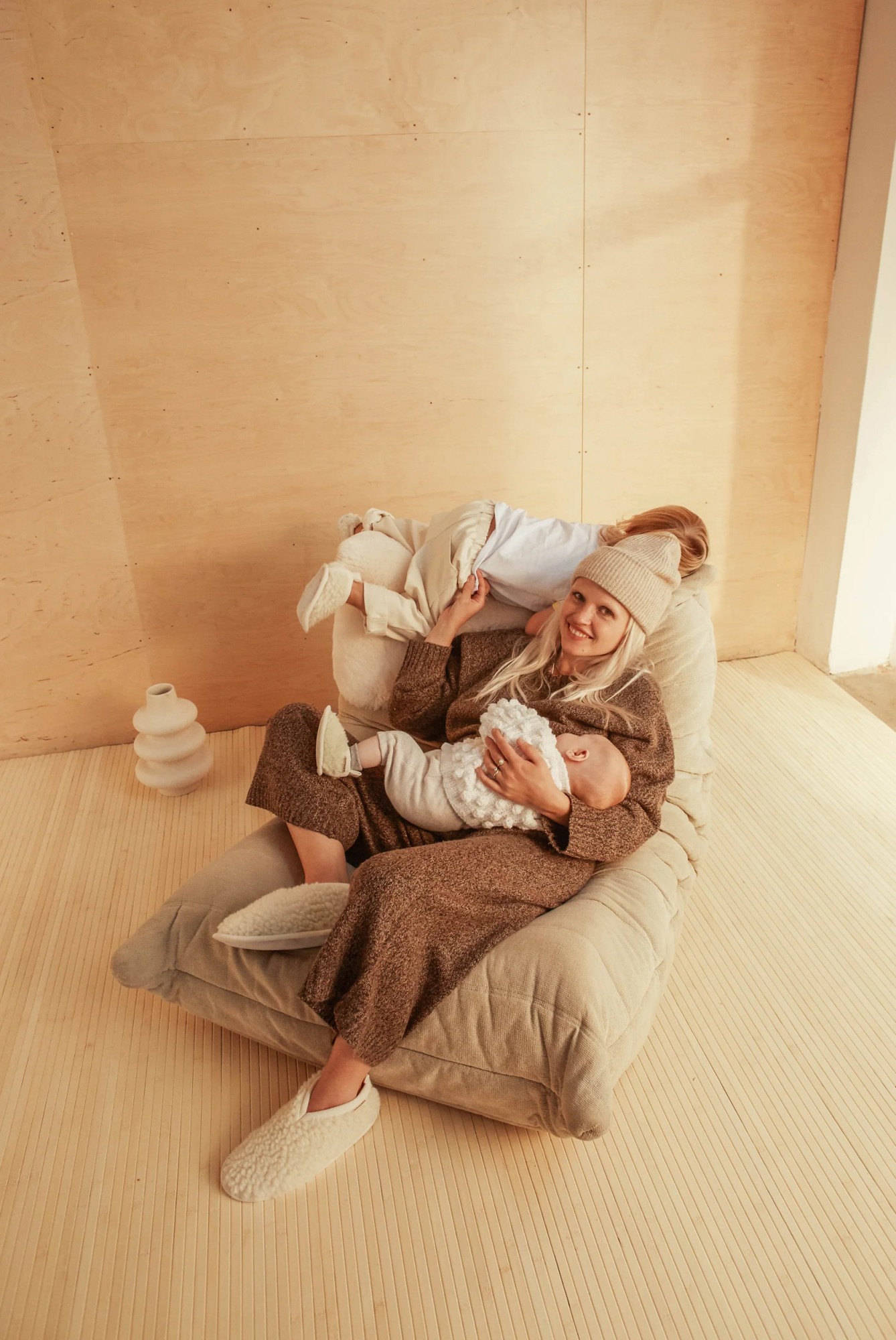 Тапочки для мамы / Milk Mama Booties