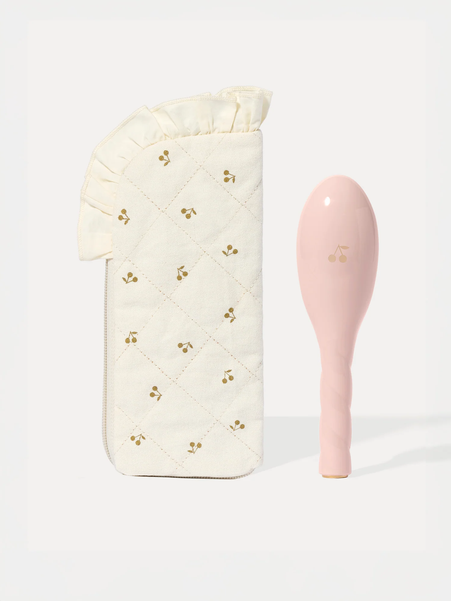 Моя первая расчёска - розовая с именной надписью / Bonpoint x La Bonne Brosse - Brush N.04 “The Miracle Small Model” with personalized engraving