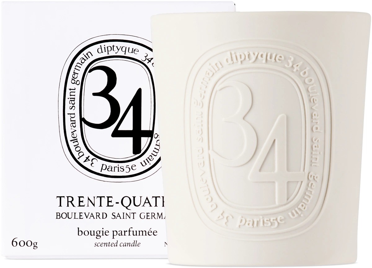 Большая ароматическая свеча 34 Boulevard Saint-Germain / 34 Boulevard Saint-Germain Large Candle - 600 g