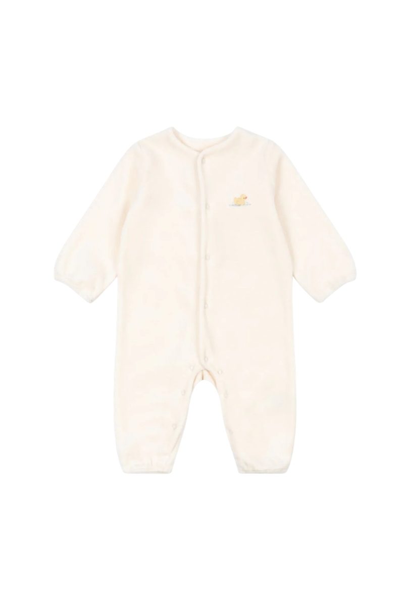 Комбинезон для новорожденного 1-3 мес Elu  / Elu Onesie (Antique White)