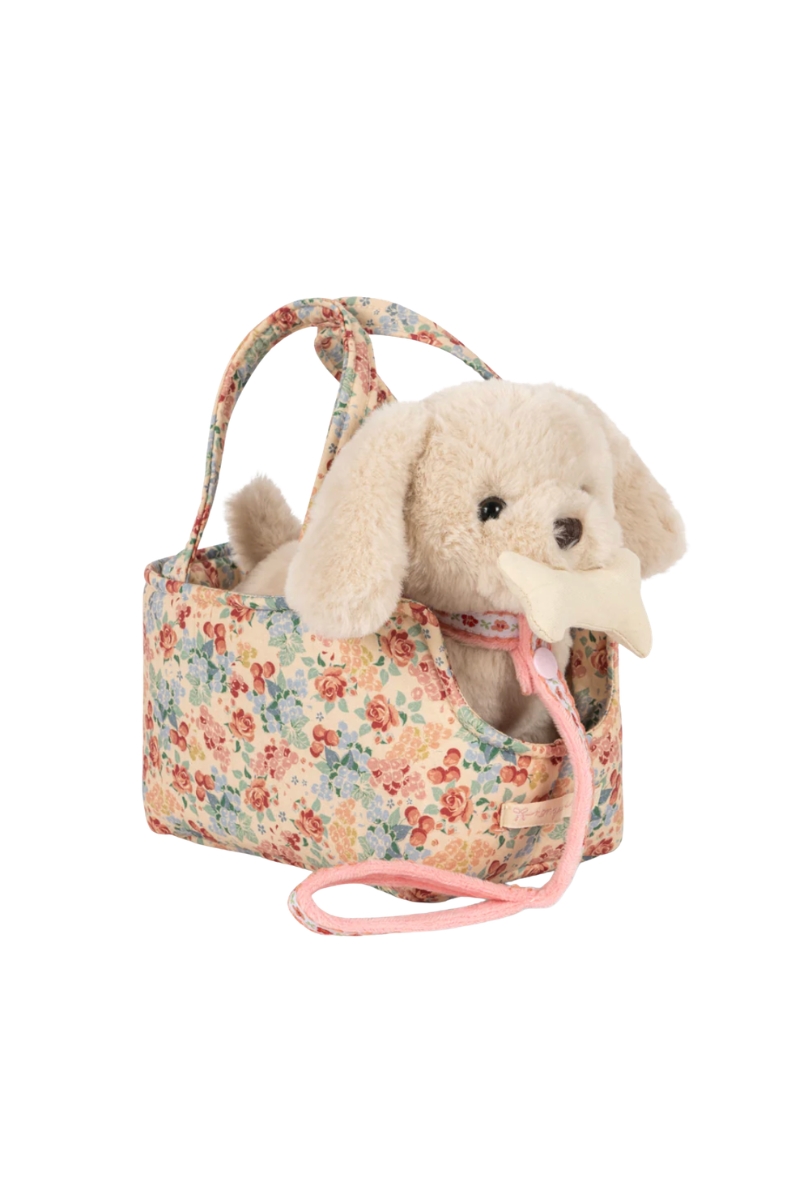 Мягкая игрушка щенок Aiko в сумке / Aiko Puppy Teddy - (Vienna)