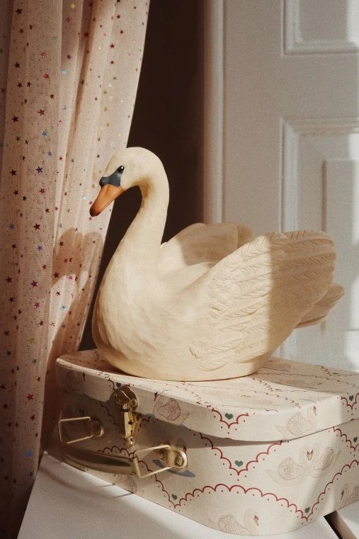 Ночник Лебедь / Swan lamp