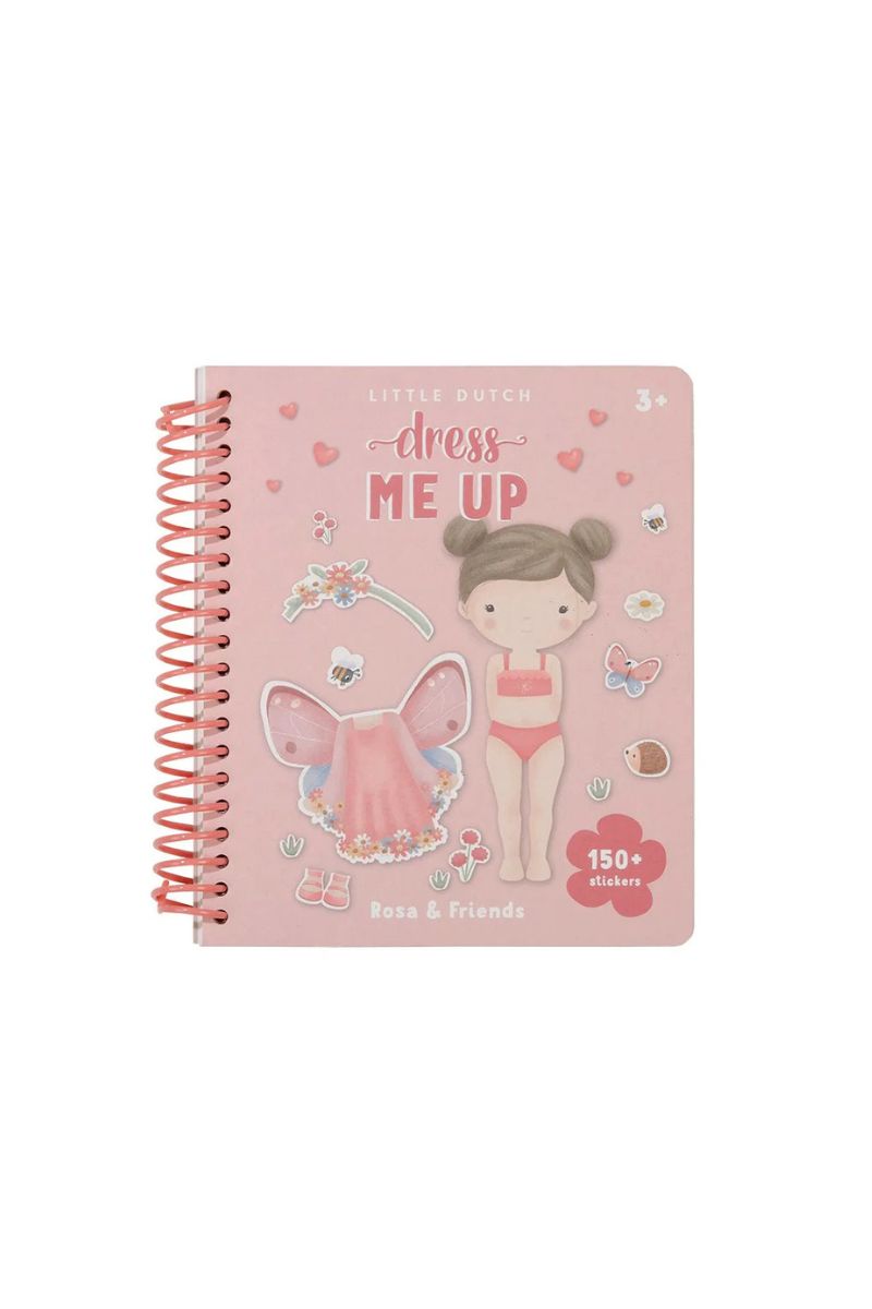 Стикербук Роза и друзья / Dress-up & Sticker Book