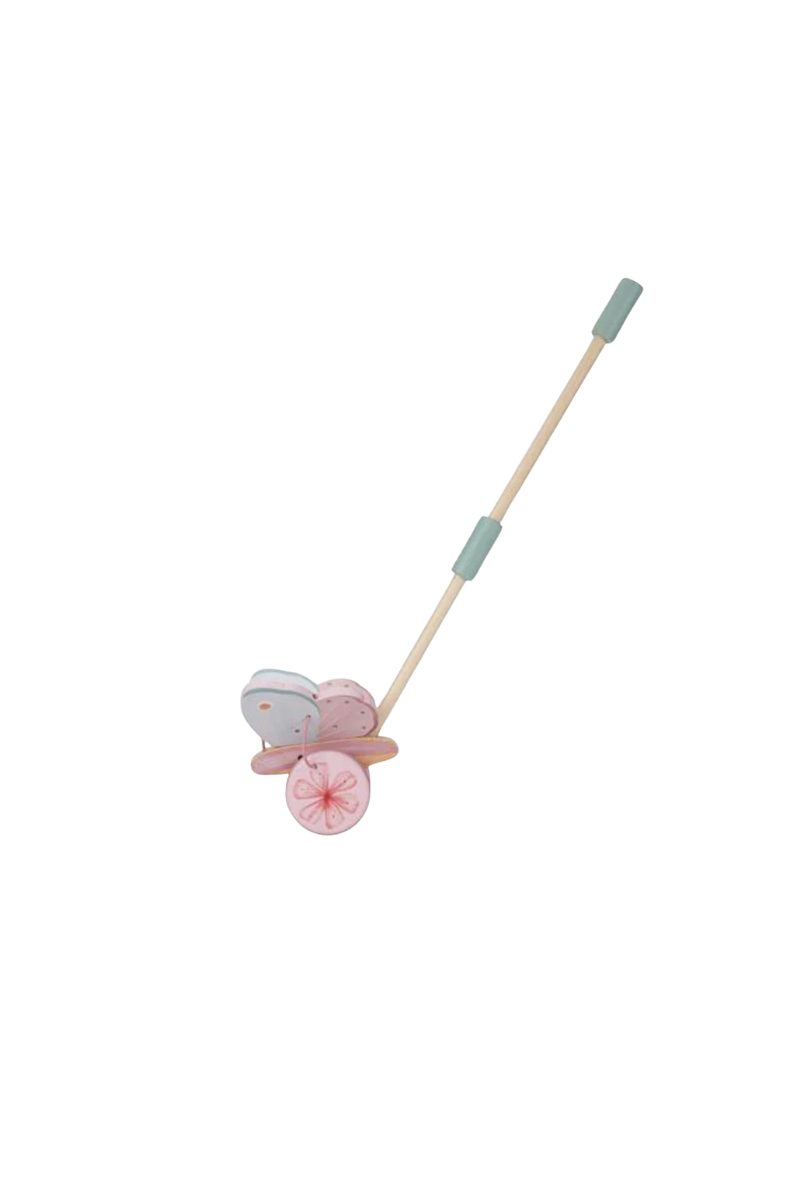 Каталка с бабочкой / Push Stick (Fairy Garden, Pink)
