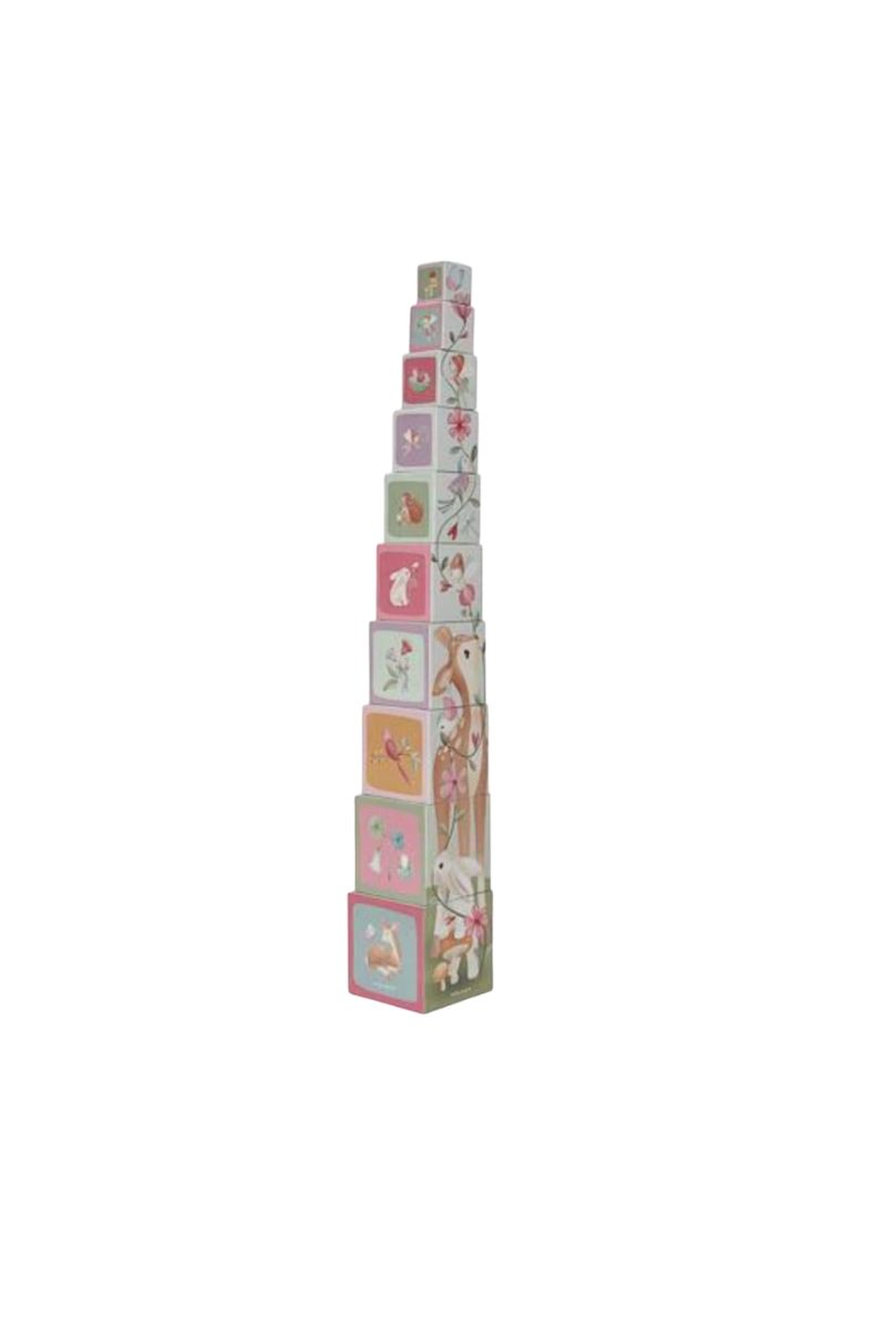Кубики / Stacking Blocks (Fairy Garden, Pink)