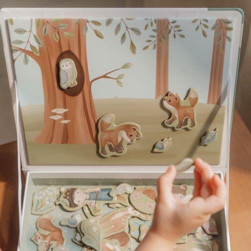 Магнитная игровая доска / Magnetic Play Board (Forest Friends)