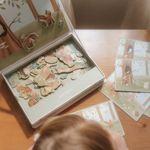 Магнитная игровая доска / Magnetic Play Board (Forest Friends)