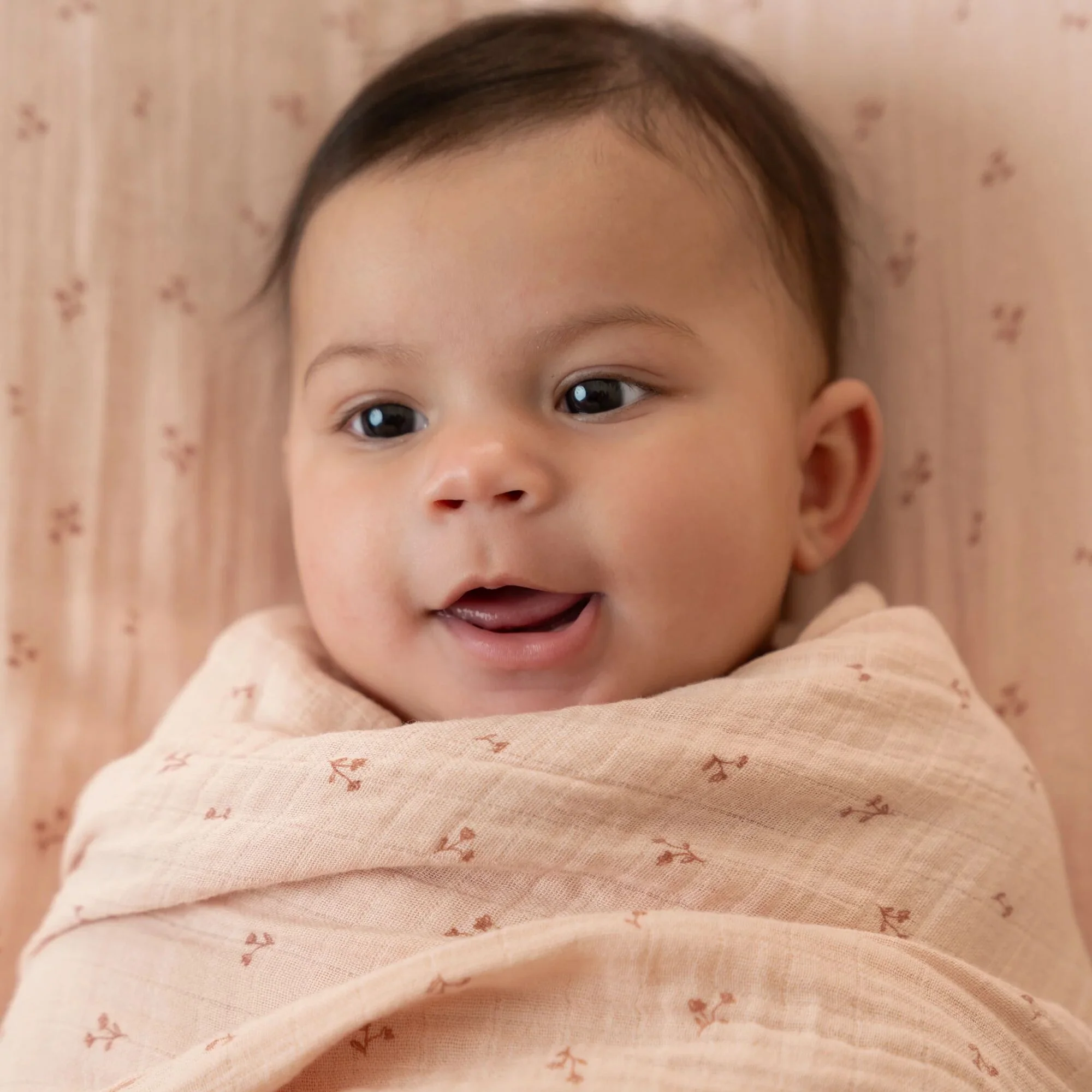 Муслиновая пелёнка / Swaddle (120cm, Pink, Essentials)