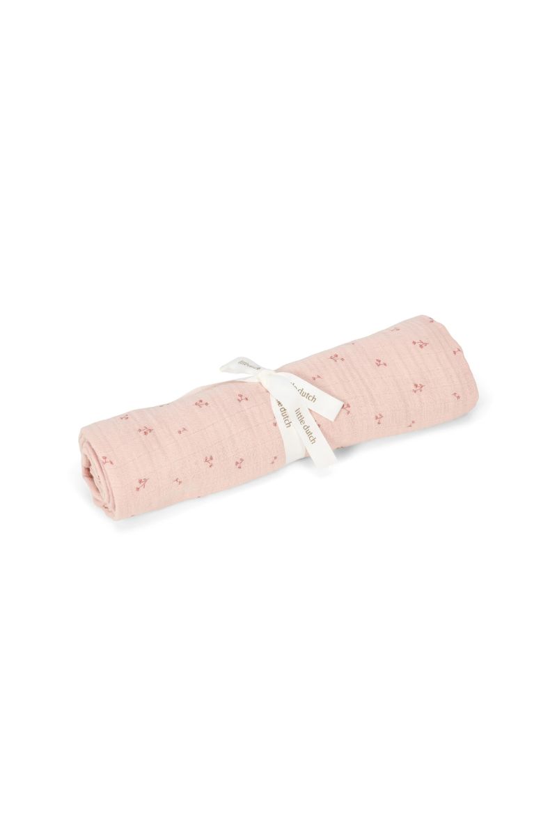 Муслиновая пелёнка / Swaddle (120cm, Pink, Essentials)