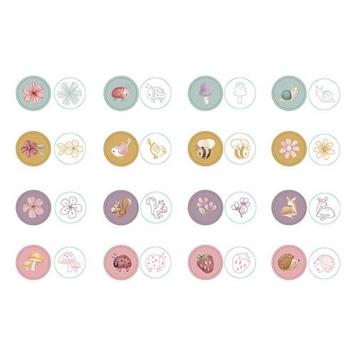 Набор штампов / Self Inking Stamps (Fairy Garden)