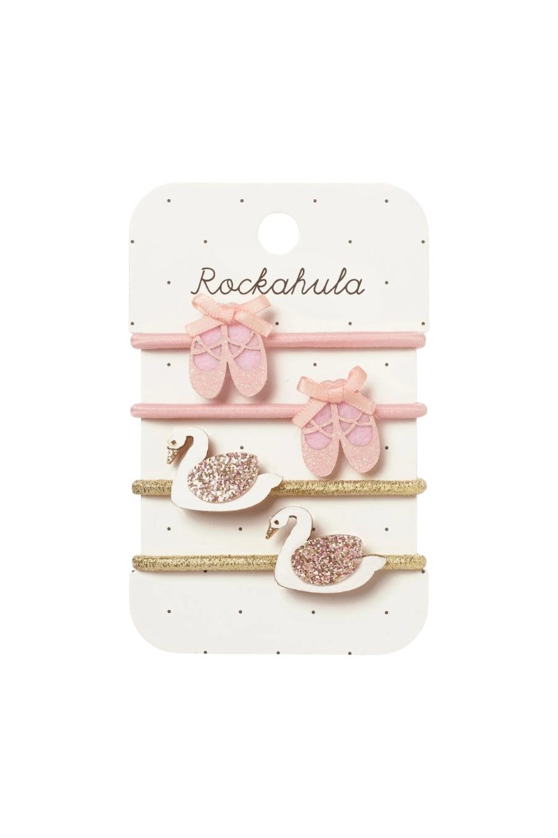 Набор резинок для волос Лебединое озеро / Swan Lake Ballet Scrunchies (Powder Pink)