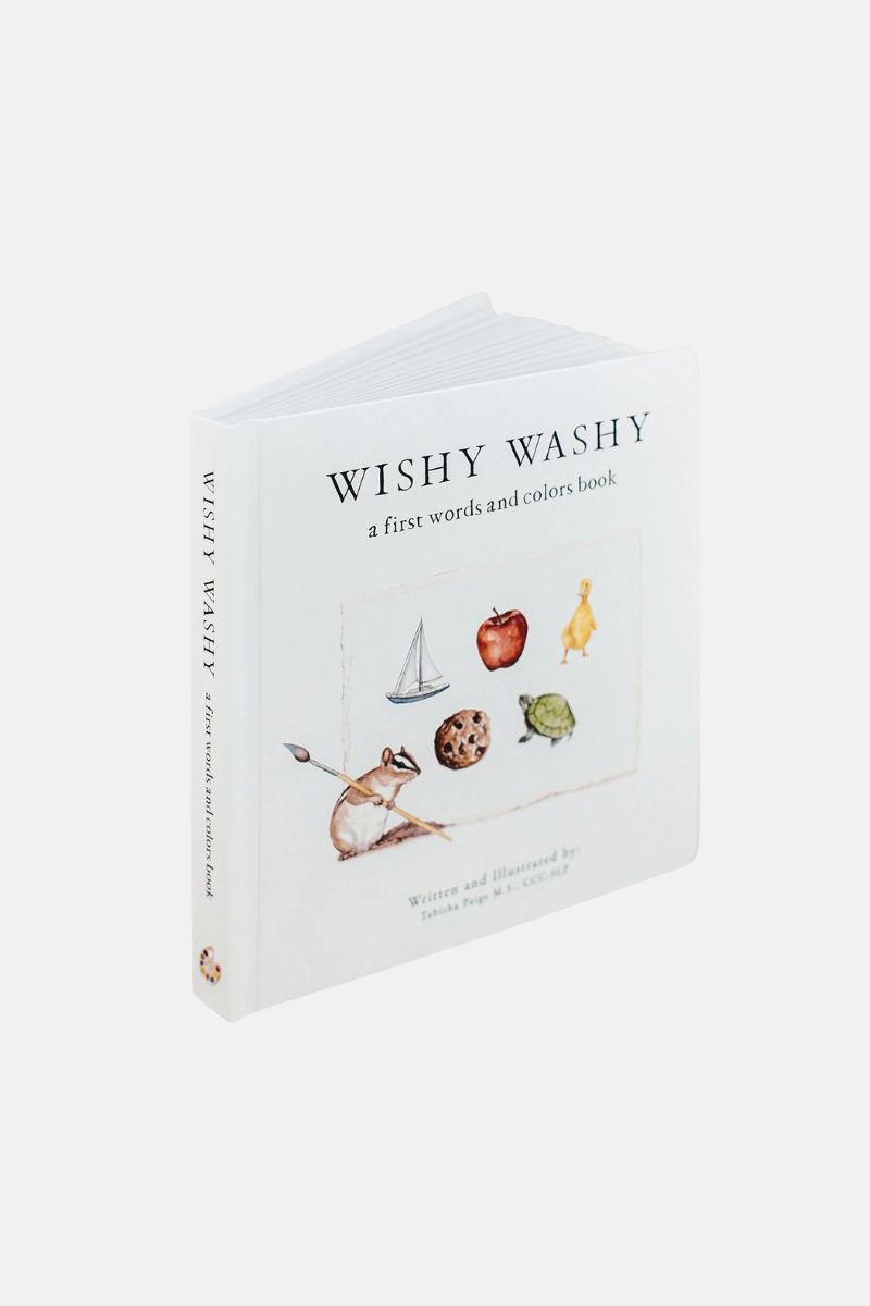 Книга первых слов и цветов / Wishy Washy: A Book of First Words & Colors